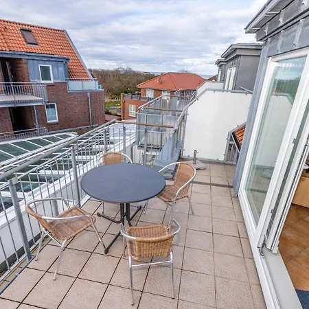 Apartmán Ferienwohnung Meeresblick Esens